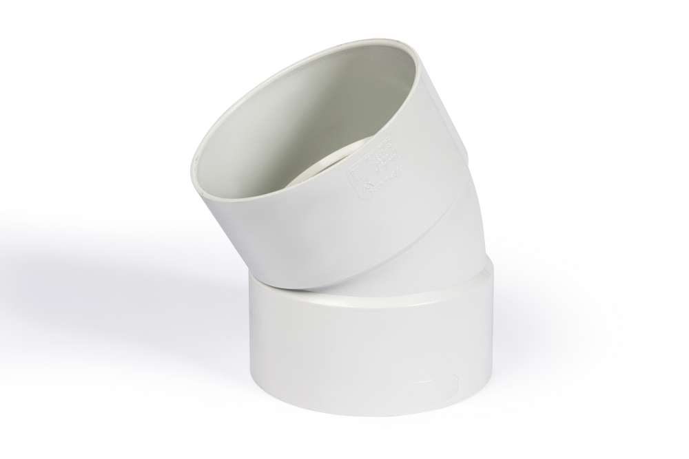 DN100 X 30D DWV PVC-U Bend FF SWJ