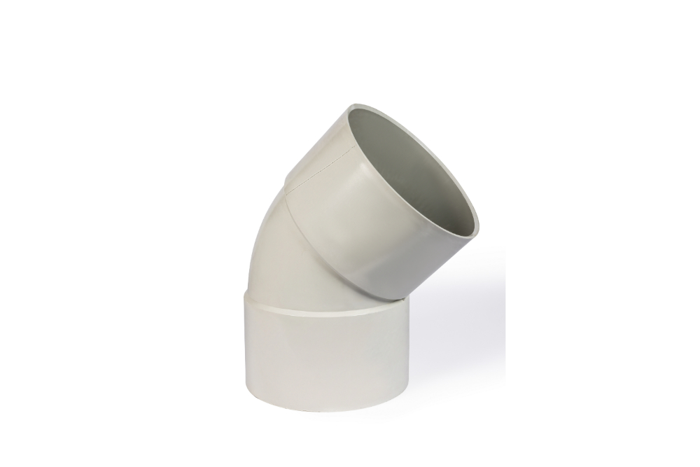 DN300 X 45D DWV PVC-U Bend FF SWJ