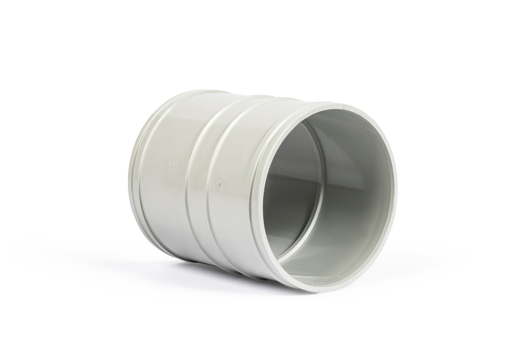 DN100 DWV PVC-U Plain Coupling FF SWJ